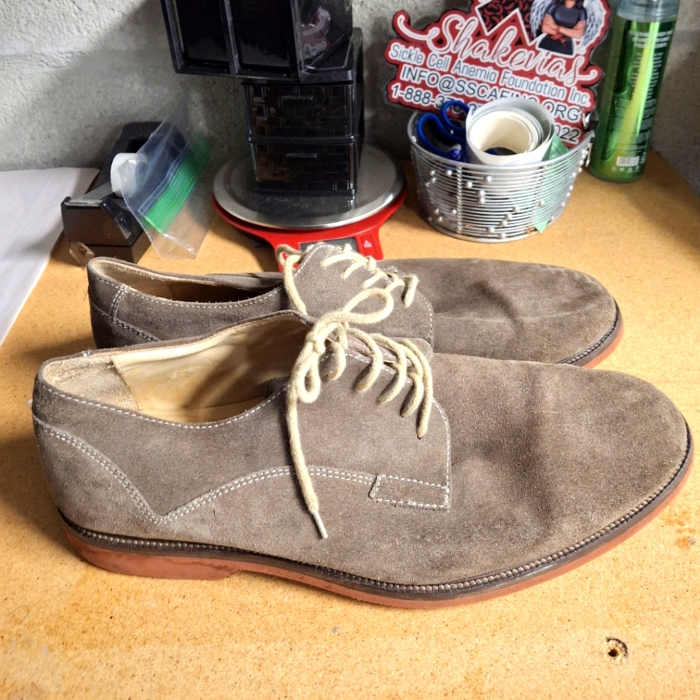 1901 Men's Suede Lace-Up Shoes